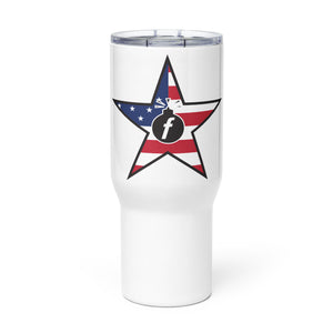 FBomb Travel mug with a handle