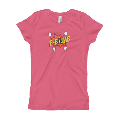Dreamlove Cartoon FBomb Girl's T-Shirt