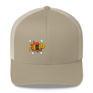 Dreamlove FBomb Cartoon Trucker Cap