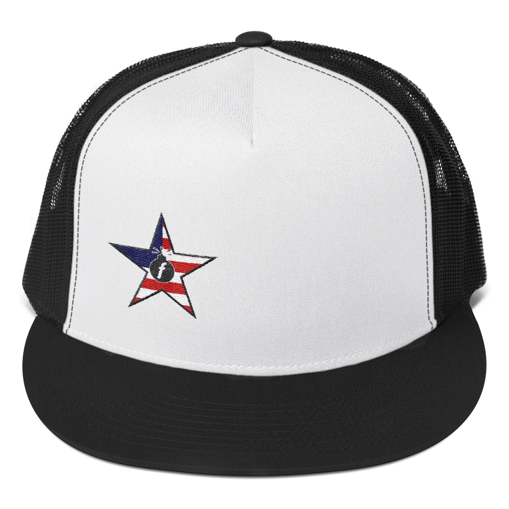 FBomb American Militia Trucker Cap - Light