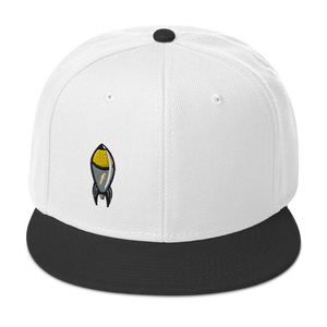 Cartoon FBomb Flatbill Snapback Hat