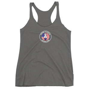 FBomb Modern Patriot Women's Racerback Tank