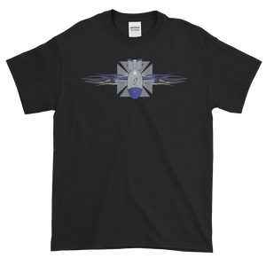 FBomb Maltese Cross Tribal Short Sleeve T-Shirt - Dark Shirts