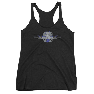 Women's FBomb Maltese Cross Racerback Tank