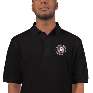 FBomb Patriot Premium Sports Polo - Dark