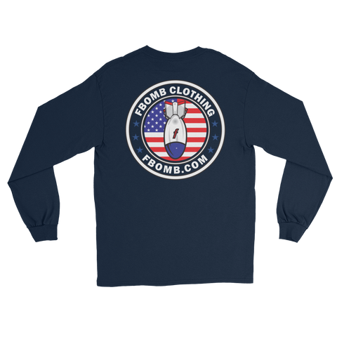 Patriot FBomb Logo Long Sleeve T-Shirt