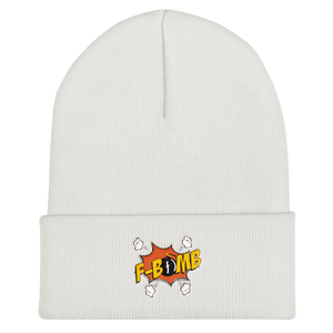 Dreamlove Cartoon FBomb Cuffed Beanie