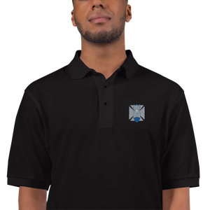 FBomb Maltese Cross Premium Sports Polo - Dark