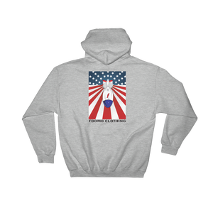 Modern Patriot FBomb Light Colored Hooded Sweatshirt