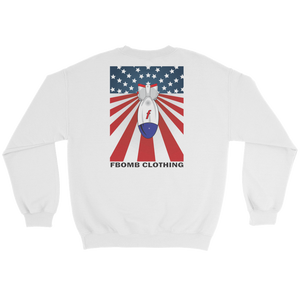 Modern Patriot FBomb Light Colored Sweatshirt