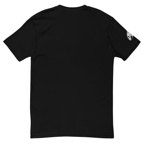 3 Star FBomb Short Sleeve fitted T-shirt