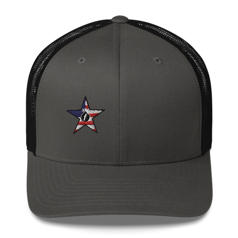 American FBomb Militia Trucker Cap