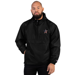 Embroidered FBomb Patriot Champion Packable Jacket