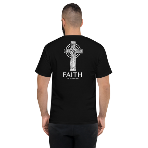 Faith is the Real FBomb Champion T-Shirt - Dark