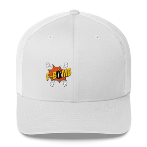 Dreamlove FBomb Cartoon Trucker Cap