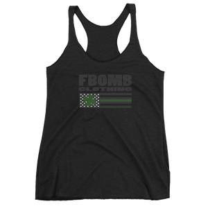 Women's FBomb St. Patrick's Day Racerback Tank