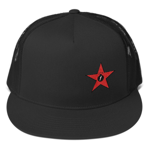 FBomb Militia Flat Bill Trucker Cap