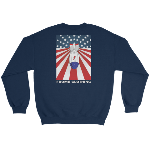 Modern Patriot FBomb Dark Colored Sweatshirt