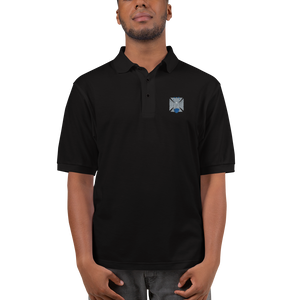 FBomb Maltese Cross Premium Sports Polo - Dark