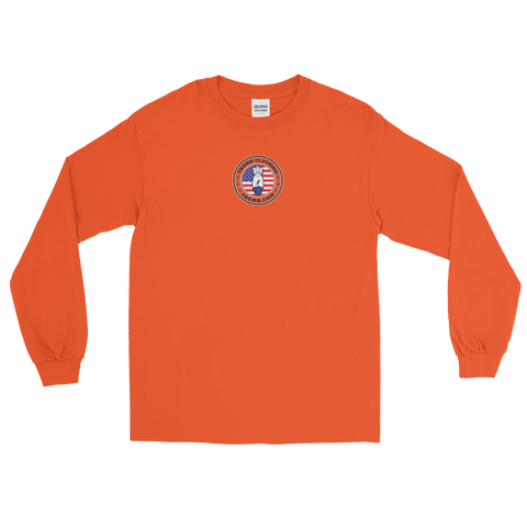 Patriot FBomb Logo Long Sleeve T-Shirt (light)