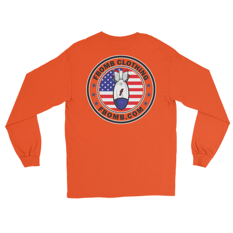 Patriot FBomb Logo Long Sleeve T-Shirt (light)
