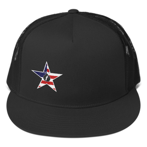 FBomb American Militia Trucker Cap - Dark