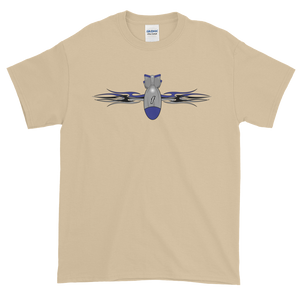 Tribal FBomb Blue Bomb Short-Sleeve T-Shirt - Light
