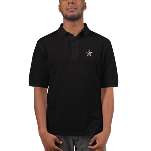 FBomb American Militia Premium Sports Polo - Dark