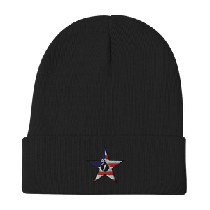 American FBomb Militia Embroidered Beanie