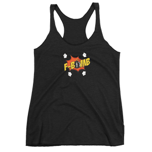 Dreamlove FBomb Cartoon Women's Racerback Tank