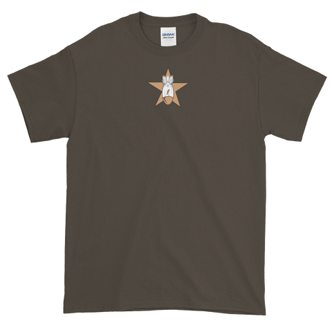 FBomb Brown Bomb Short Sleeve T-Shirt - Dark Shirts