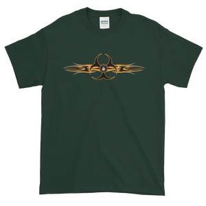 Biohazard Tribal FBomb Short Sleeve T-Shirt - Dark Shirts