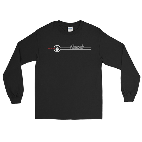 Original FBomb Retro Long Sleeve T-Shirt (dark)