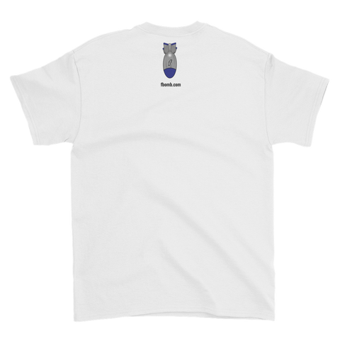 Tribal FBomb Blue Bomb Short-Sleeve T-Shirt - Light