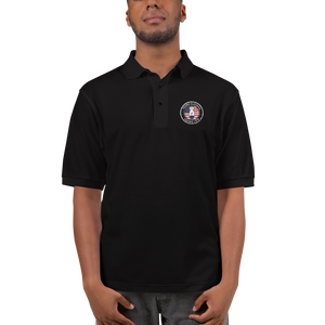 FBomb Patriot Premium Sports Polo - Dark